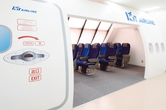 機内モックアップ