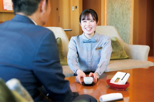 実践形式のホテル英会話授業